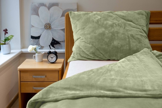 Povlečení MIKROFLANEL UNI č.75 olivová