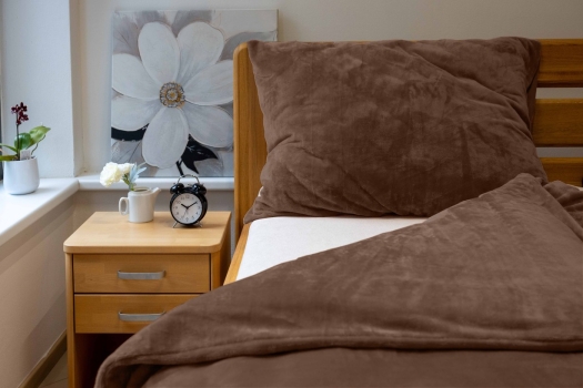 Povlečení MIKROFLANEL UNI č.45 čokoláda