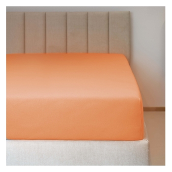 Prostěradlo jersey č.8 broskvová