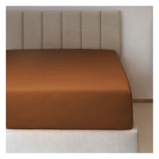Prostěradlo jersey č.9 skořicová
