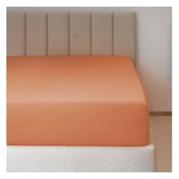 Prostěradlo jersey č.13 lososová