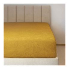 Froté prostěradlo č.66 hořčice