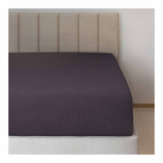 Froté prostěradlo č.65 fialovo hnědá