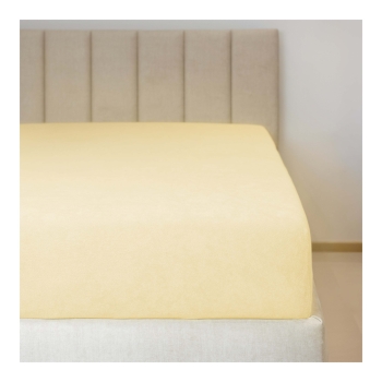 Froté prostěradlo č.4 sv.žlutá