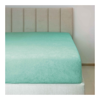 Froté prostěradlo č.16 mentolová