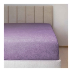 Prostěradlo froté š.14 sv.fialová