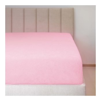 Prostěradlo froté č.11 růžová