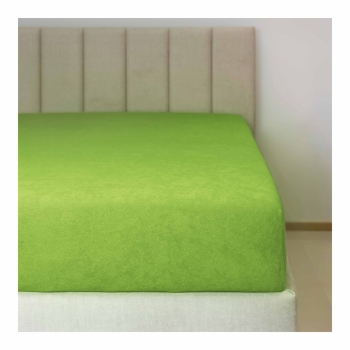 Prostěradlo froté č.42 zelená kiwi