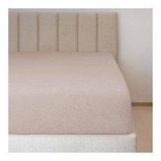 Prostěradlo froté č.57 světle béžová