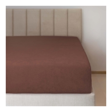 Prostěradlo froté č.58 tm.béžová