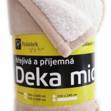 Deka beránek béžová č. 10