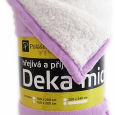 Deka beránek fialová č. 14